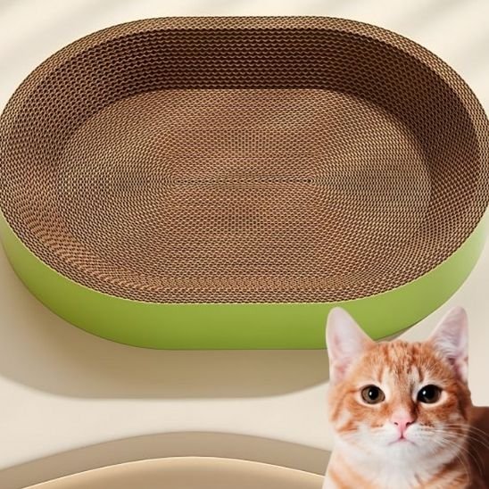 Griffoir pour chat en carton ondulé | Robuste & Design - Chatjoue