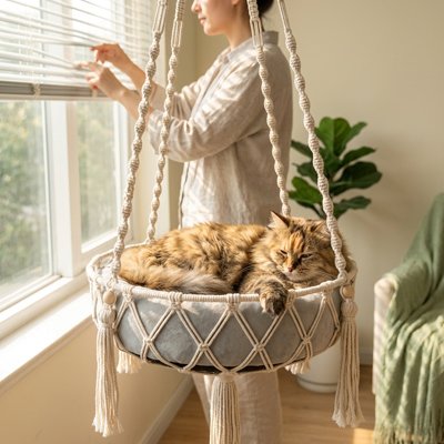 Hamac Chat avec 1 ou 2 coussins