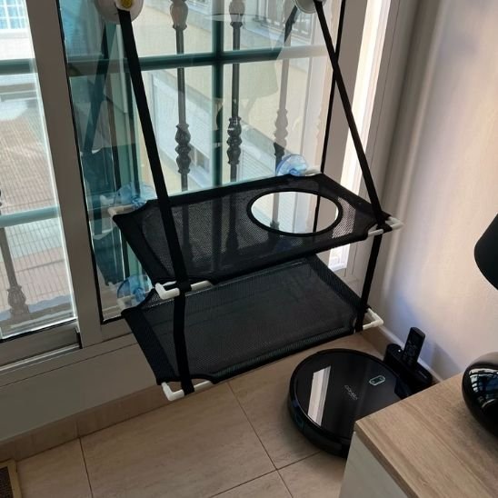 Hamac chat fenêtre supporte un poids maximum de 25 kg