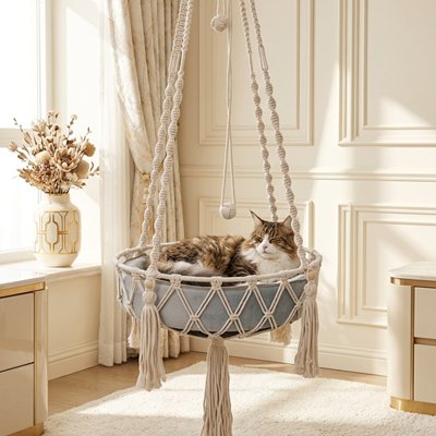 Hamac Chat  fixation au plafond 