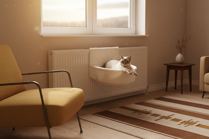 Hamac chat salon couchant - siamois