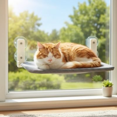 Hamac pour chat fenêtre pour tous les chats