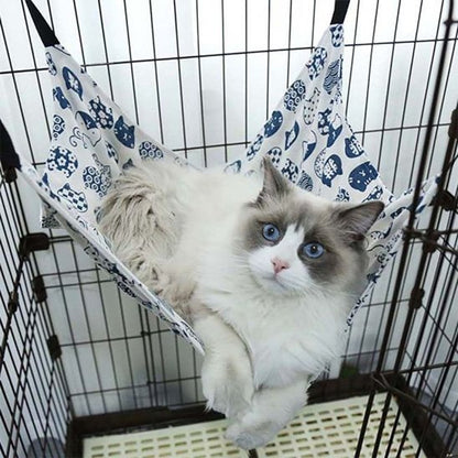 hamac pour chat fixassions pas mousquetons 