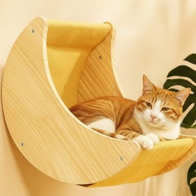 Hamac pour  chat possède un coussin intégré 