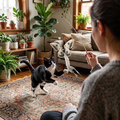 jeu Chat idéal pour le maître et son chat