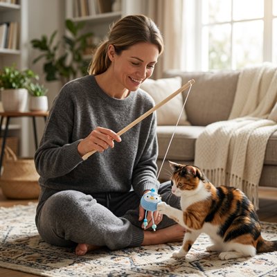 Jeu pour Chat avec un oiseau 