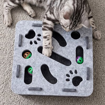 Jeu pour chat en feutrine douce 