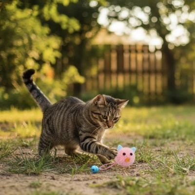 Jeux pour chat petites tête de chat | Stimulant Anti - Anxiété - Chatjoue
