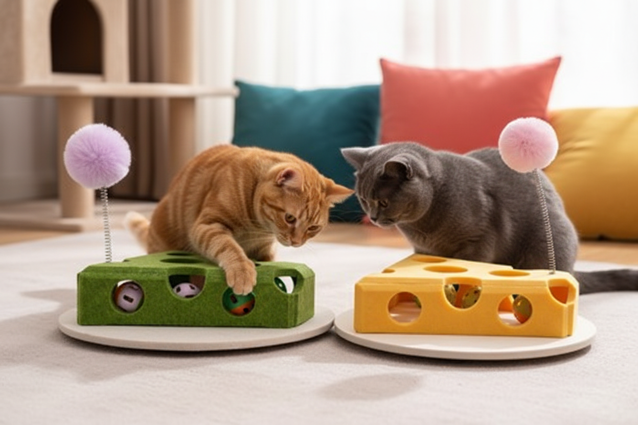 Jeu pour chat - plan rapproché