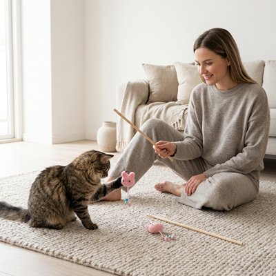 Jeu pour Chat stimule le chat 