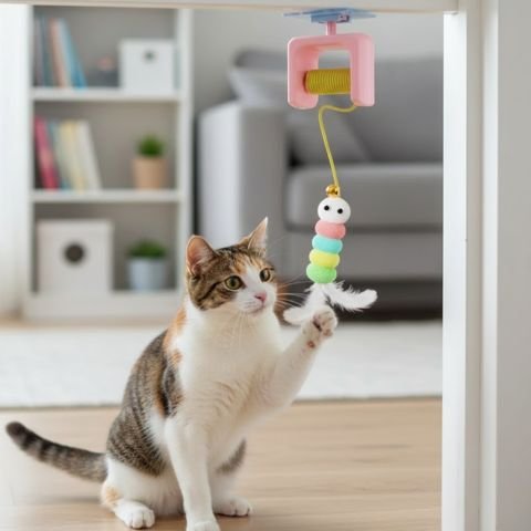 Jeux pour chat suspension de porte | Féli - Stimul - Chatjoue