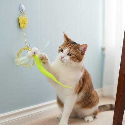 Jeux pour chat en forme d'animaux colorés | FélinFun - Chatjoue