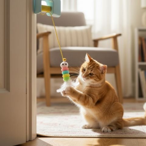Jeux pour chat suspension de porte | Féli - Stimul - Chatjoue