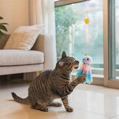 Jeux pour Chat en forme de pieuvre | Stimulant - Chatjoue