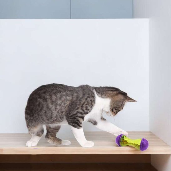 Jouet Chat Interactif Bol à Friandises - Stimulation Mentale - Chatjoue - Chatjoue