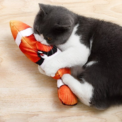 Jouet chat interactif poisson réaliste - Chatjoue
