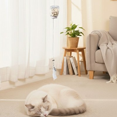 Jouet chat interactif distributeur à friandises| Felin - Surprise - chatjoue - Chatjoue