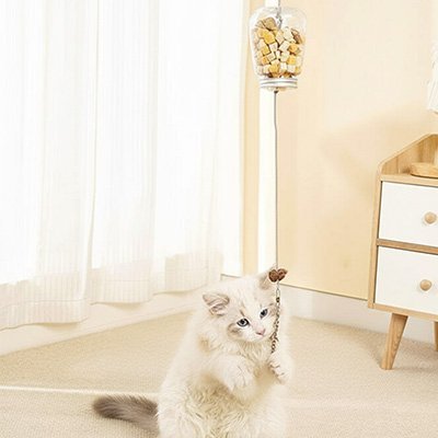 Jouet chat interactif distributeur à friandises| Felin - Surprise - chatjoue - Chatjoue