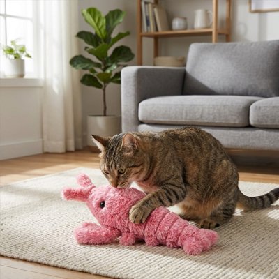 Jouet Chat interactif en deux couleurs disponibles 