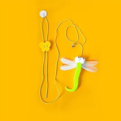 Jouet Chat Interactif - JumpPaw™ - Libellule - Chatjoue