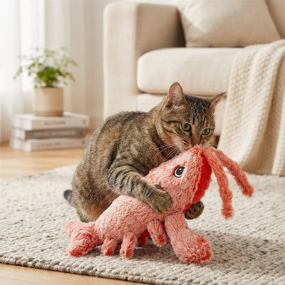 Jouet Chat interactif rechargement USB