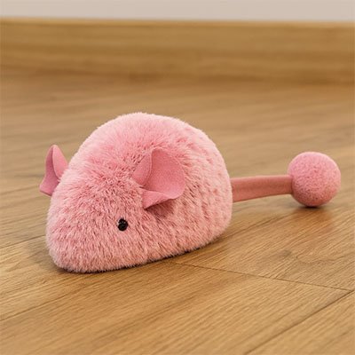 Jouet Chat interactif souris qui brille dans le noir