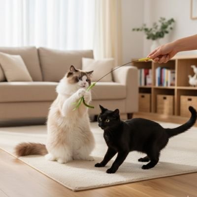 Jouet chat l'utiliser pour tous les chats 