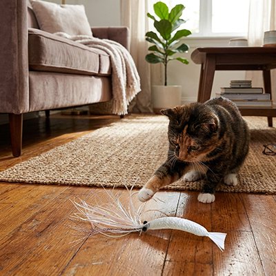jouet Chat silencieux