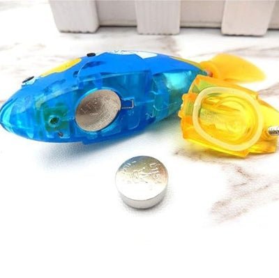 Jouet Interactif Chat - CatchyFish™ - Bleu - Chatjoue