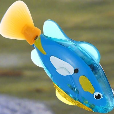 Jouet Interactif Chat - CatchyFish™ - Bleu - Chatjoue