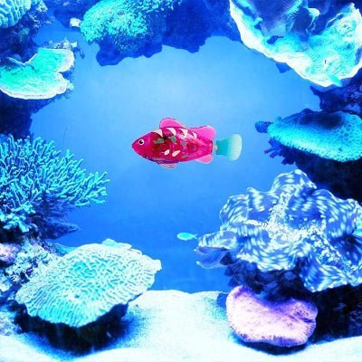 Jouet Interactif Chat - CatchyFish™ - Fushia - Chatjoue