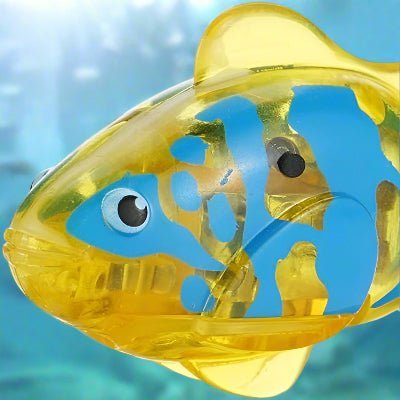 Jouet Interactif Chat - CatchyFish™ - Jaune Pale - Chatjoue