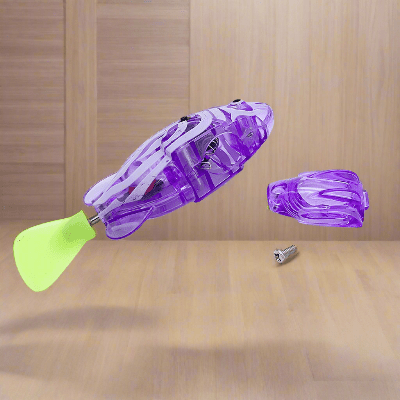 Jouet Interactif Chat - CatchyFish™ - Rose Balais - Chatjoue