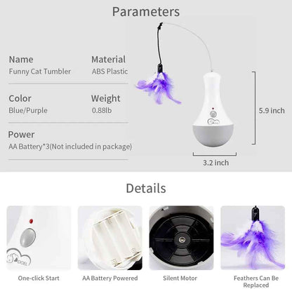 Jeu Interactif pour Chat | Chasseur 360°