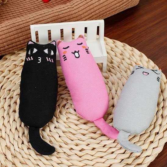 Jouet pour chat peluche en forme de félin | Félin'stinct - Chatjoue