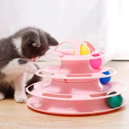 Jouet Interactif pour Chat tour infernale | tourbille - chatjoue - Chatjoue
