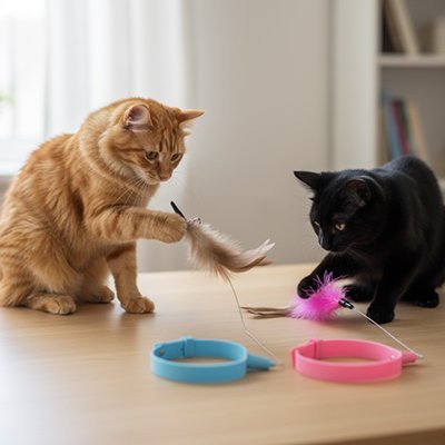 Jouet pour Chat collier innovant et ludique | Interactif - chatjoue - Chatjoue
