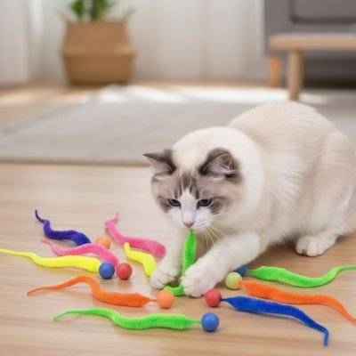 Jouet pour Chat couleurs aléatoires