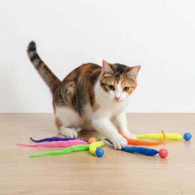 Jouet pour Chat couleurs vives stimulantes