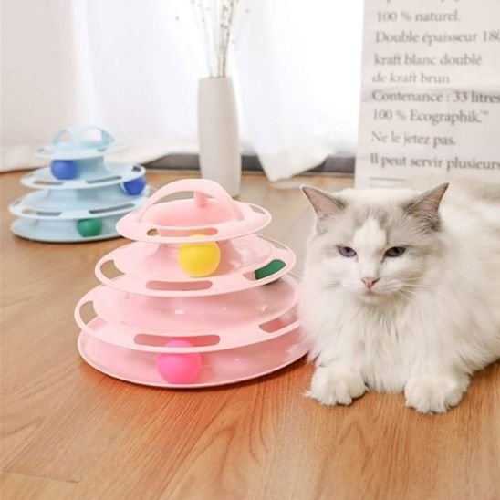 Jouet Interactif pour Chat tour infernale | tourbille - chatjoue - Chatjoue