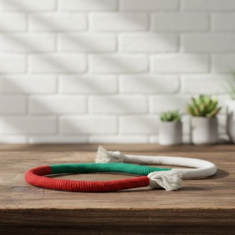 Jouet pour chat de couleur rouge