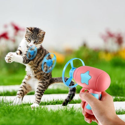 Jouet pour chat pistolet à hélice | Stimu - Félin - Chatjoue