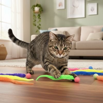 Jouet pour Chat différentes couleurs