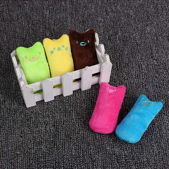 Jouet pour chat interactif peluche en velour | StimuloCat - Chatjoue