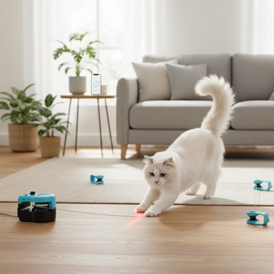 Jouet pour Chat entrainement intense à la chasse | Stimulant Félin - Chatjoue