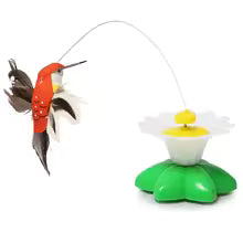 jouet pour chat joli colibri orange