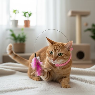 Jouet pour Chat collier innovant et ludique | Interactif - chatjoue - Chatjoue
