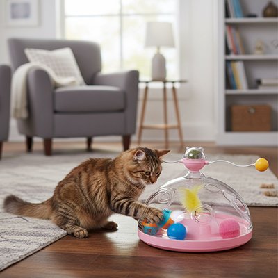 Jouet pour Chat le rose