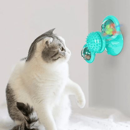 Jouet Pour Chat - MultifunctionalGlowingBall™ - Bleu ciel - Chatjoue