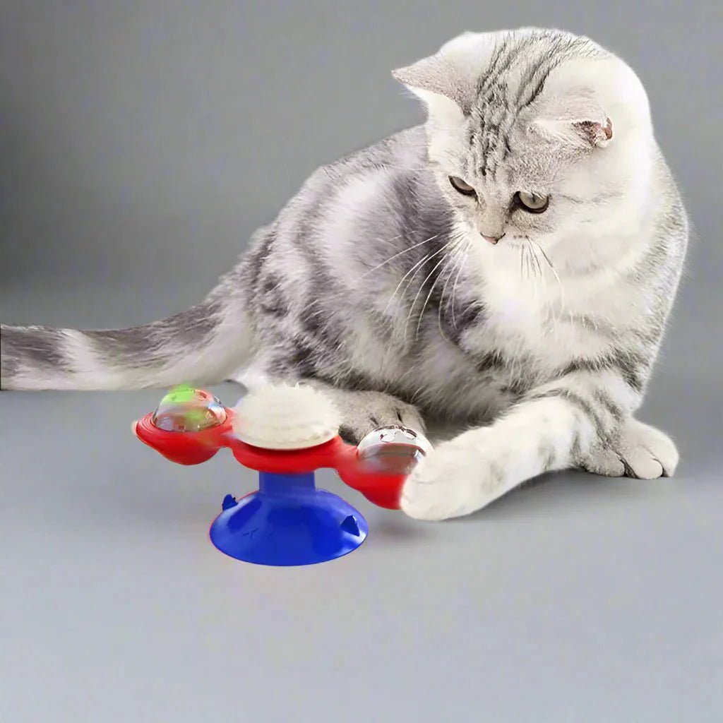 Jouet Pour Chat - MultifunctionalGlowingBall™ - Rouge - Chatjoue